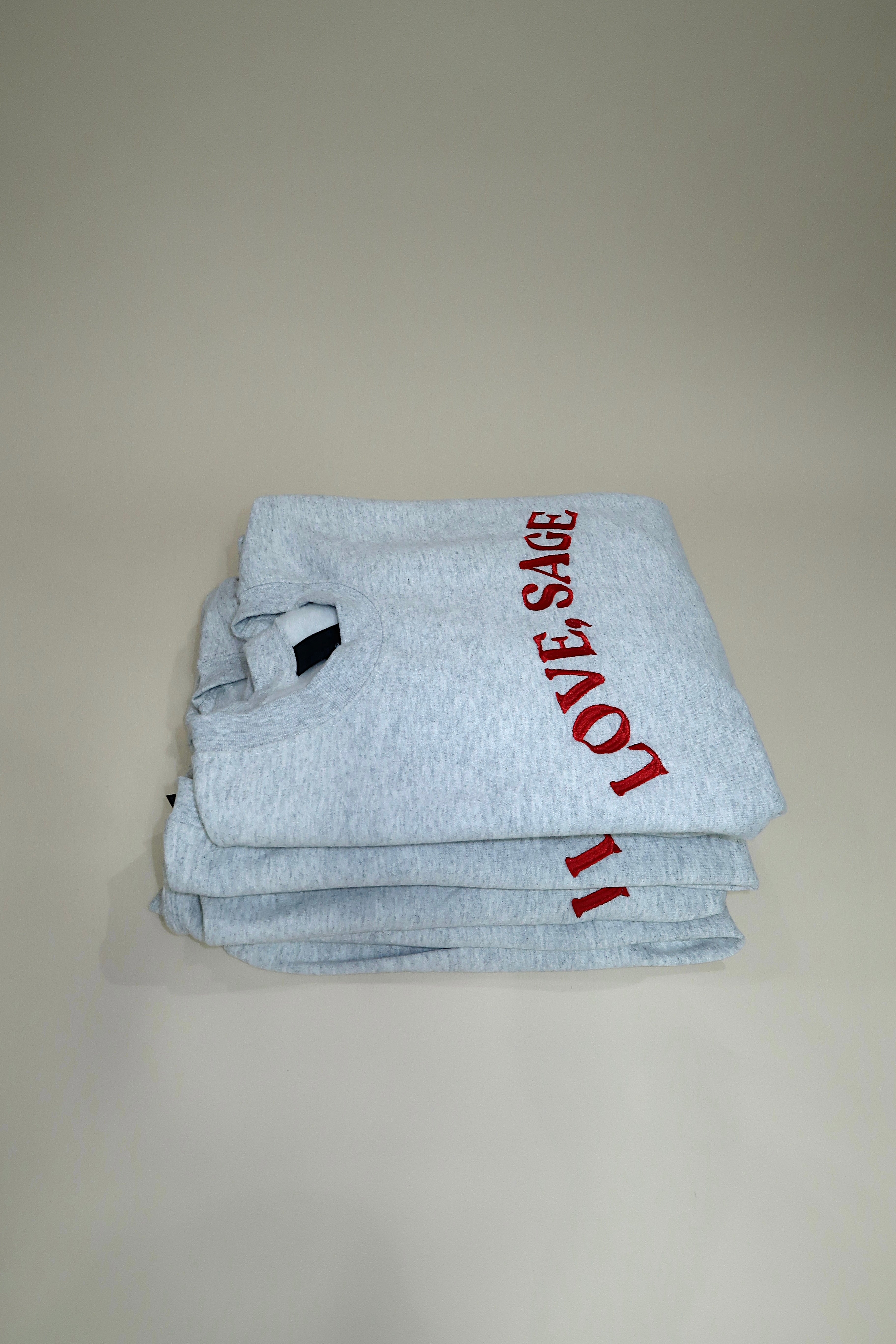 Love,Sage Signature Crewneck