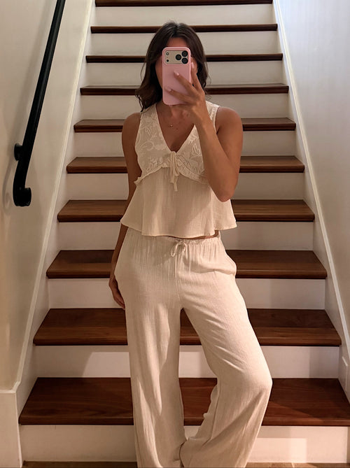 Coastal Ease Linen Pants