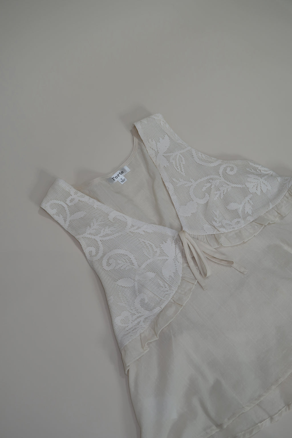 Meadow Lace Tie Tank